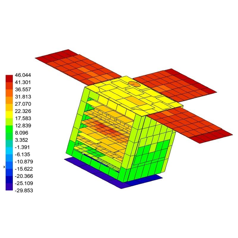 SPECTRAL SCIENCE努美 TDMSS-1 JUICE卫星热开发模型与太阳光模拟器