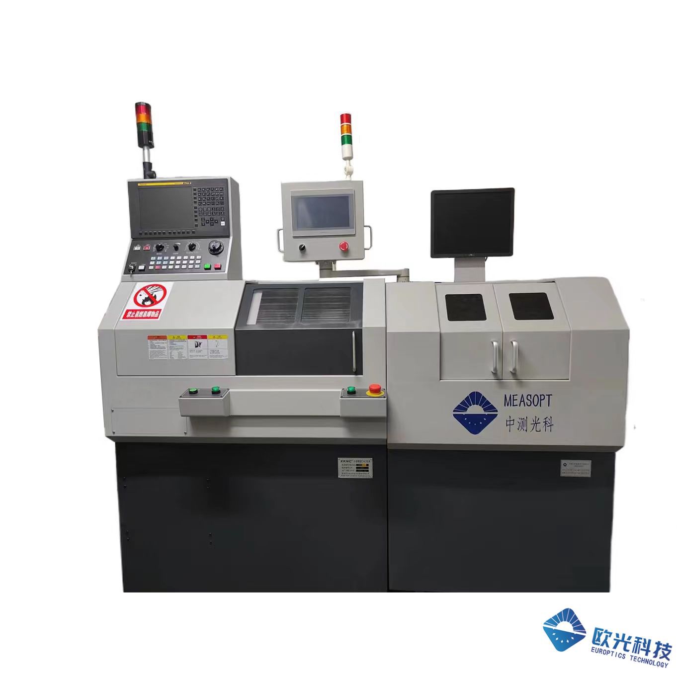 EUROPTICS欧光 ACL100 半自动卧式光学定心车床