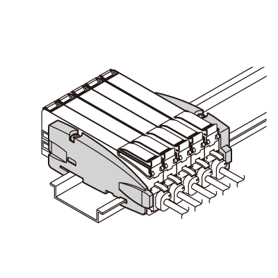 Panasonic松下 MS-DIN-E 尾盘