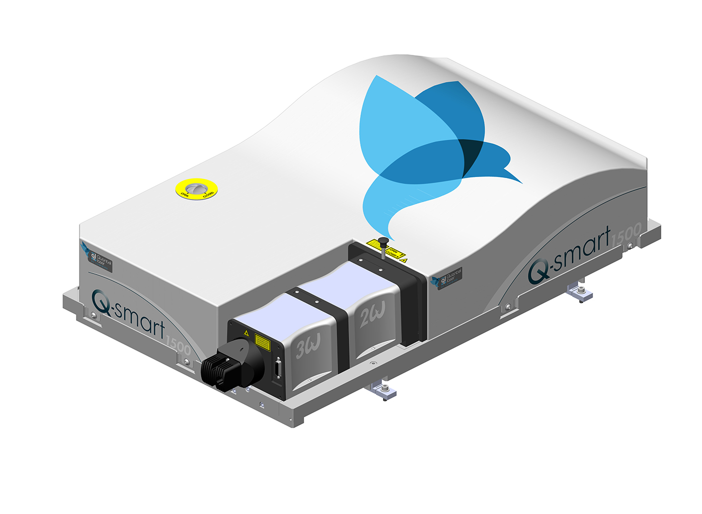 SPARK闪光 Q-Smart HE（1200-2300mJ）高能量闪光灯泵浦Nd:YAG激光器