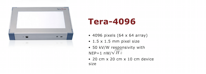 SPARK闪光 Tera-4096 太赫兹相机