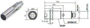 OMRON欧姆龙 E3F3-R37M 光电传感器