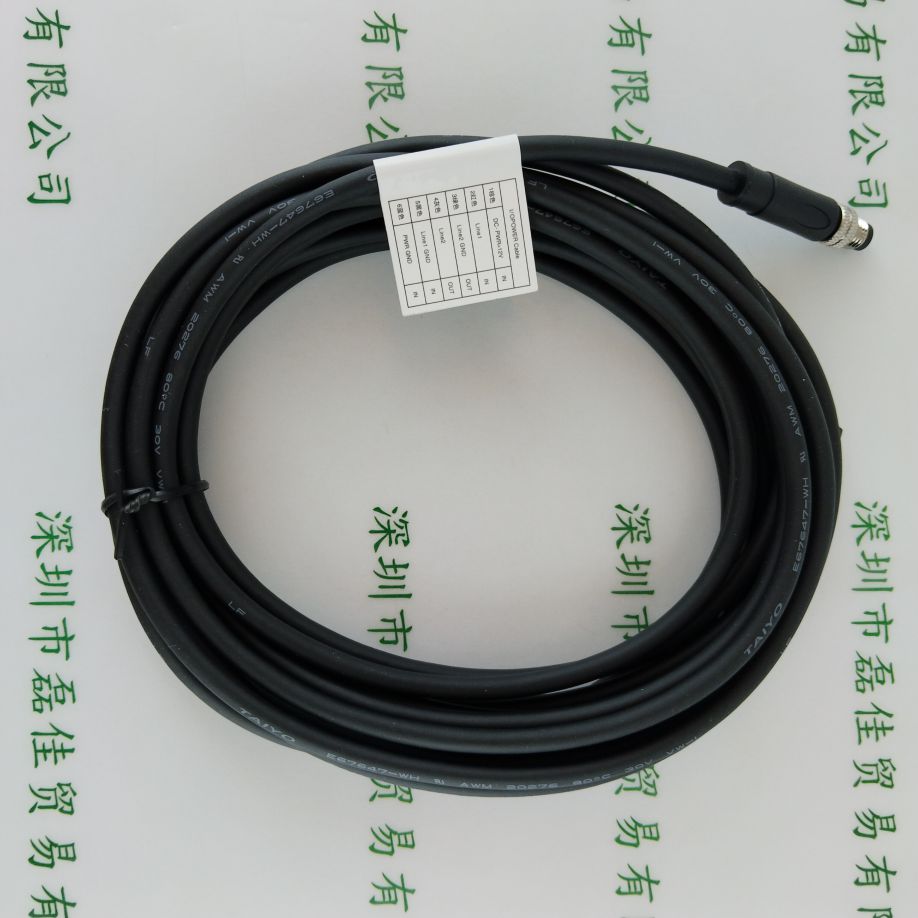 StOpt 5M-M86M-OP-HF-PIO  6针高柔M8电源线5M