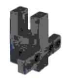 OMRON欧姆龙 EE-SX975P-C1 凹槽连接器型（直流光）T型槽中心10mm光电传感器