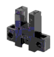 OMRON欧姆龙 EE-SX970P-C1 凹槽连接器型（直流光）微型标准型光电传感器