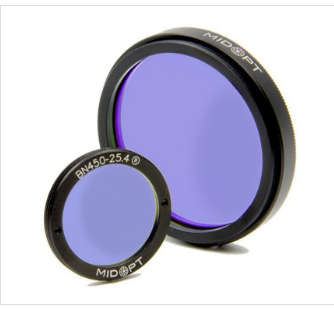 MIDOPT近紫外带通滤光片BP340