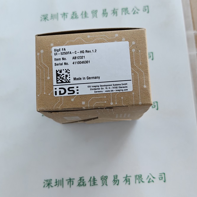 IDS爱迪思 UI-5250FA-C-HQ Rev.1.2  工业相机