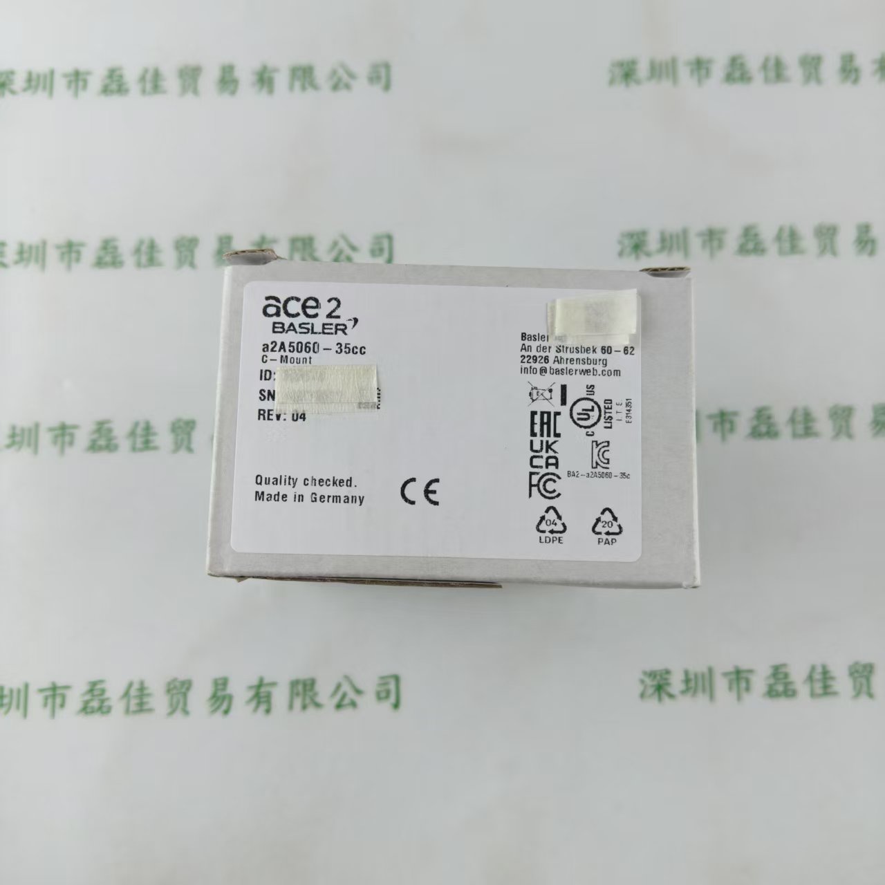 Basler巴斯勒            a2A5060-35cc                工业相机