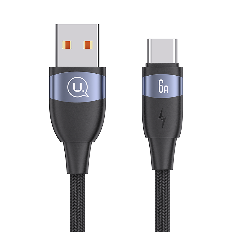 U85 Type-C 6A铝合金快充数据线