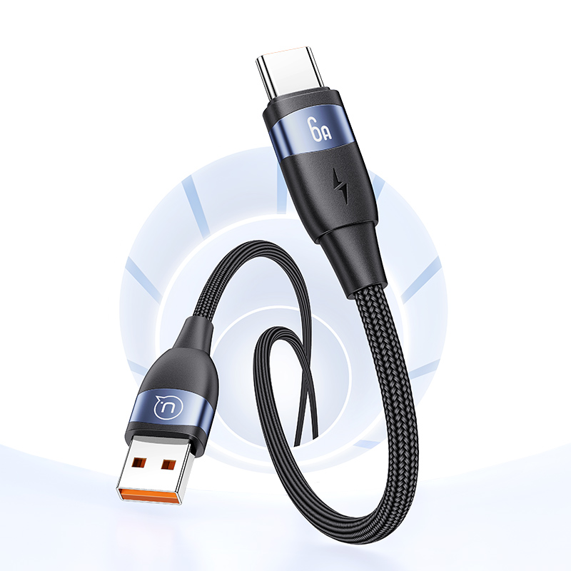 U85 Type-C 6A Aluminum Alloy Fast Charging & Data Cable