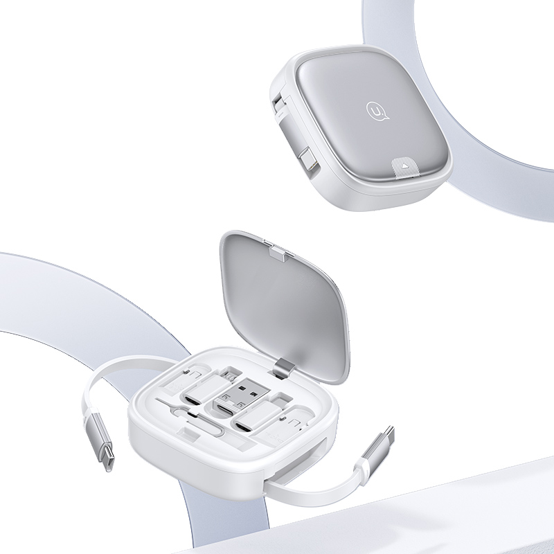 U87 60W Fast Charging Cable With Multifunctional Storage Set Box