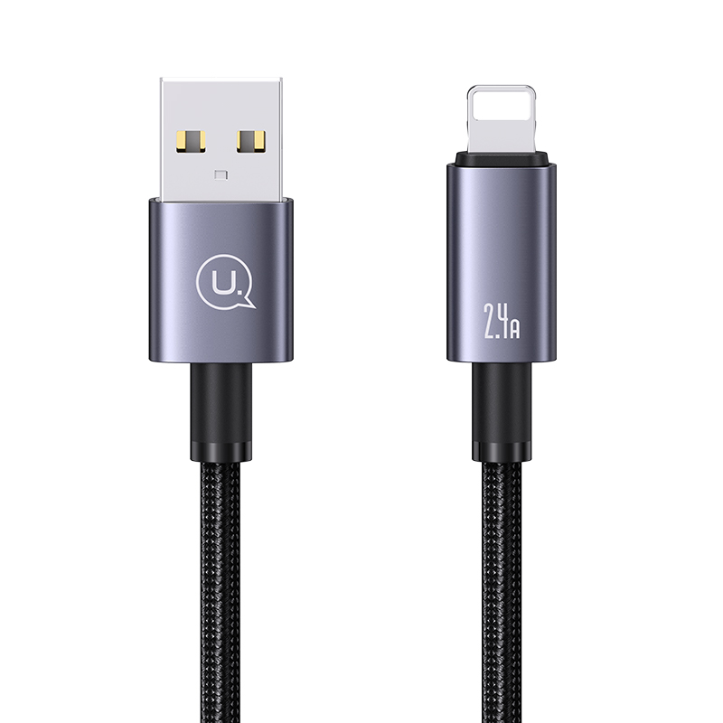 速风系列 Lightning 2.4A 铝合金快充数据线