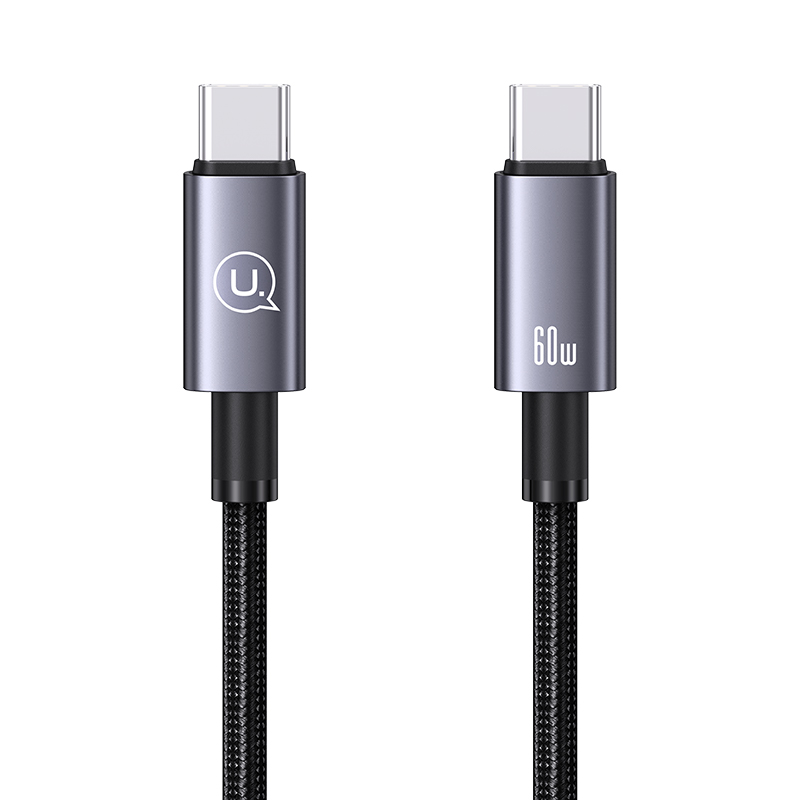 速风系列 Type-C To Type-C 60W铝合金快充数据线