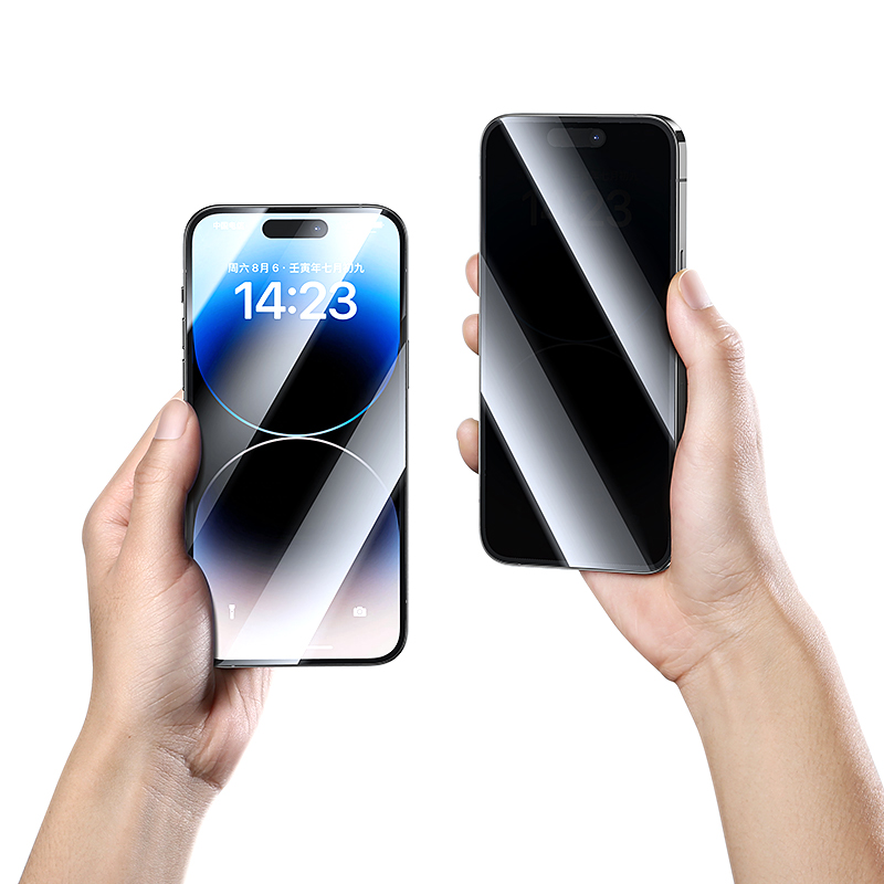 贴膜神器秒贴速贴防窥高清全屏钢化膜