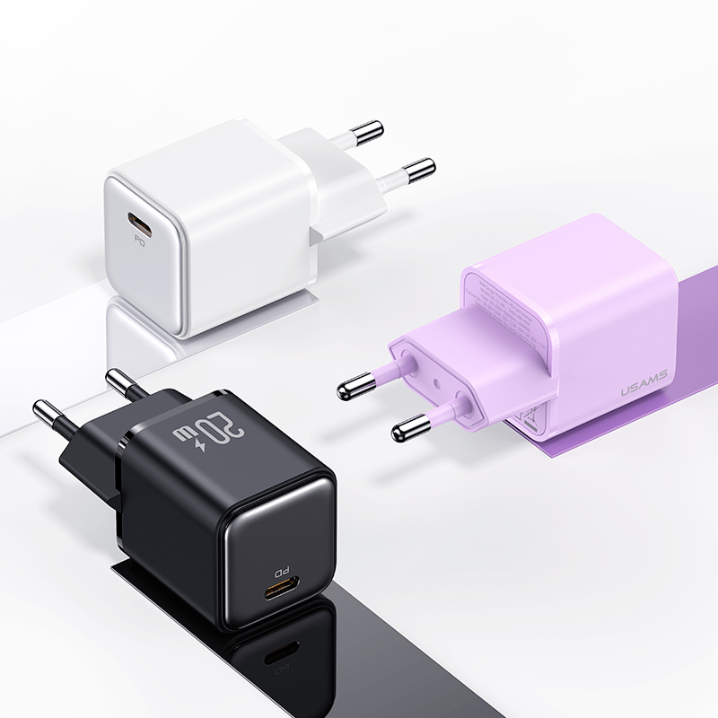 星朗系列 PD20W单口电镀款充电器 欧规