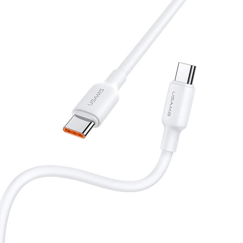 U84 Type-C To Type-C PD 100W快充小白数据线