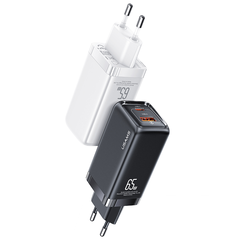 T47 65W A+C双口超级硅快充充电器 欧规