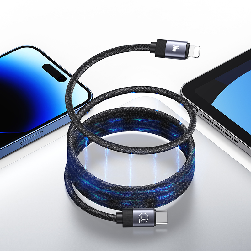 Magnetic Data Cable Type-C To Lightning-Rui Series
