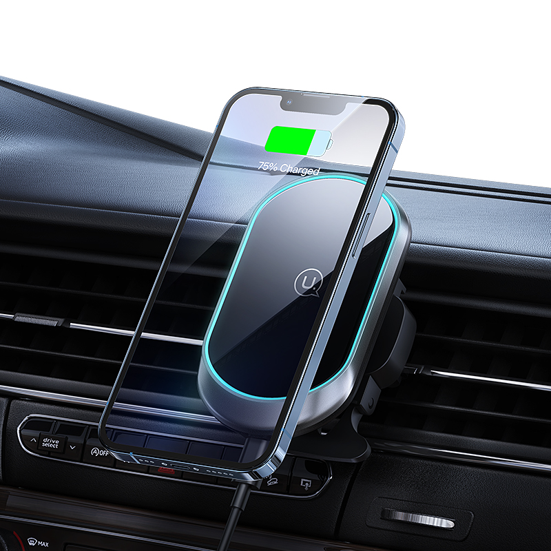 15W Magnetic Car Wireless Charging Phone Holder (Air Vent)