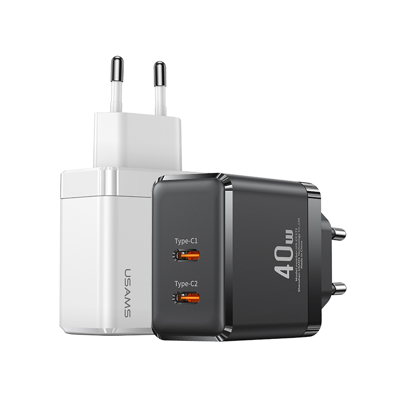 T54 40W Dual C GaN Fast Charger (EU)