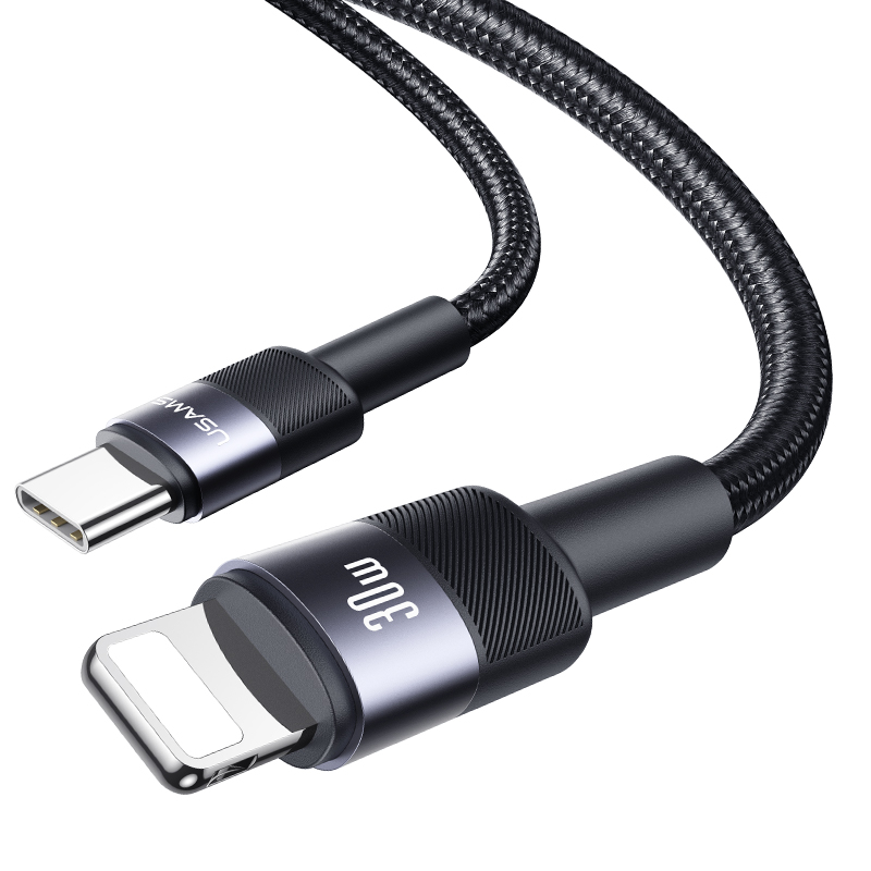 30W Aluminum Alloy Data Cable Type-C To Lightning - SY Series