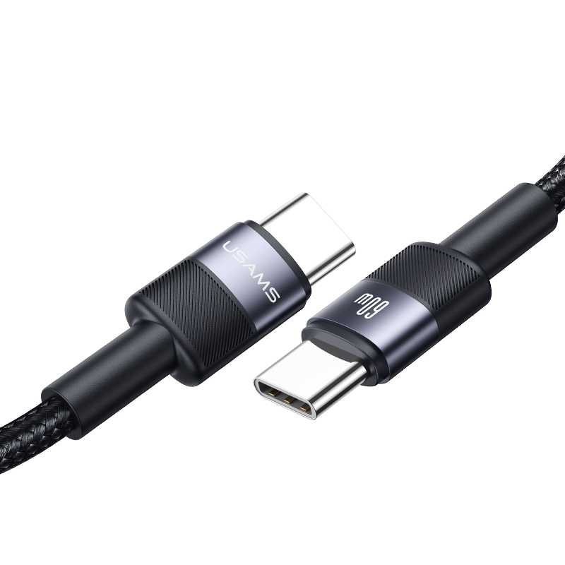 60W Aluminum Alloy Data Cable Type-C To Type-C - SY Series