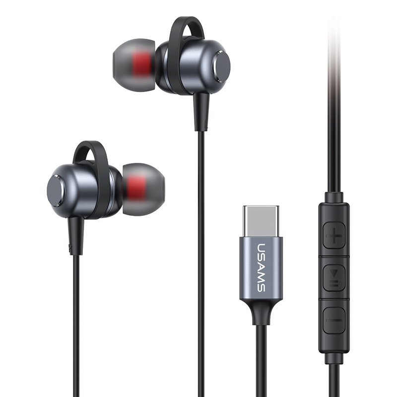 SJ758 EP-48 Type-C Aluminum Alloy In-ear Earphone