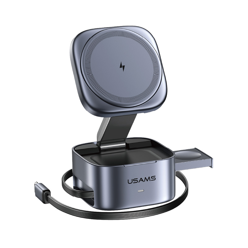 CD257 Qi2.0 3-in-1 Wireless Charger