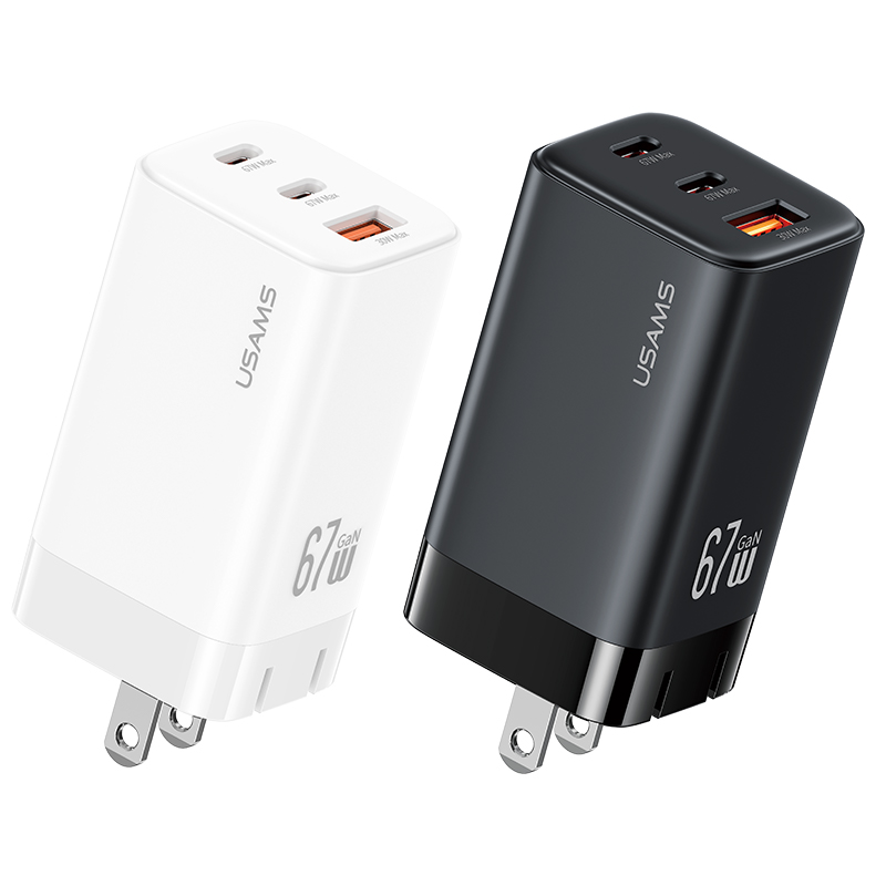 CC272  67W GaN ACC 3 Ports Fast Charger (US) - JC Series