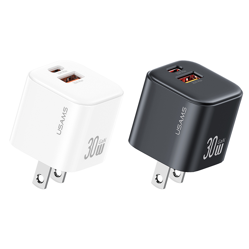 CC270 30W GaN Mini Dual-Port Fast Charger A+C (US) - JC Series
