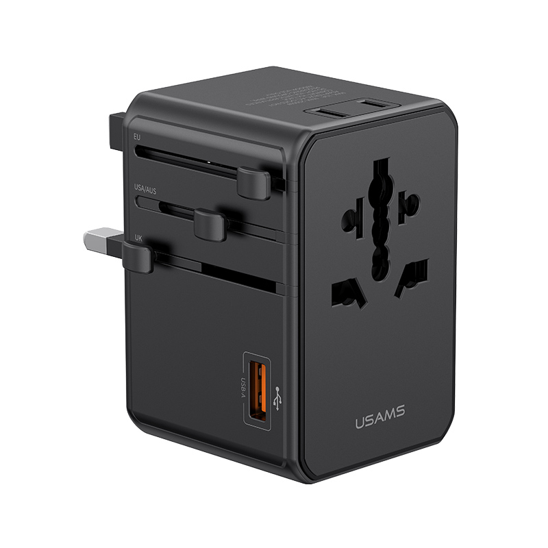 CC334 T72 100W 4-Port Universal Travel Charger (US/AU/UK/EU)