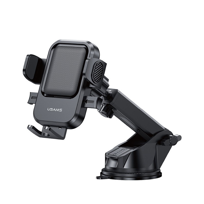 ZJ091 One-touch Car Center Console Phone Holder