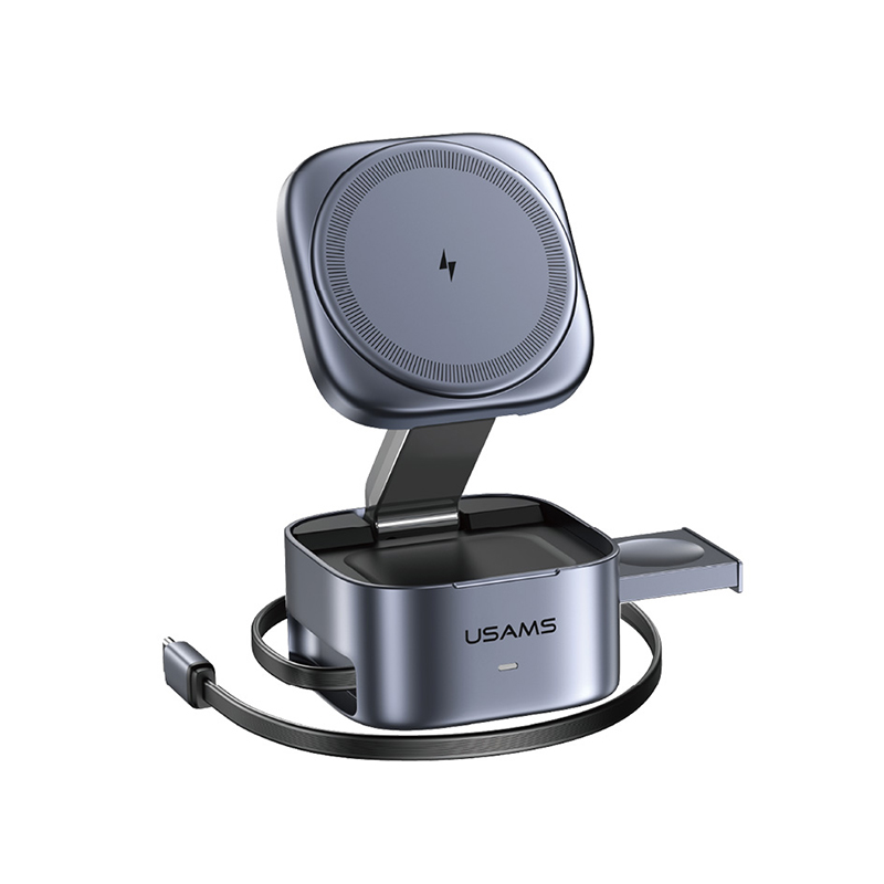 CD257 Qi2.0 3-in-1 Wireless Charger