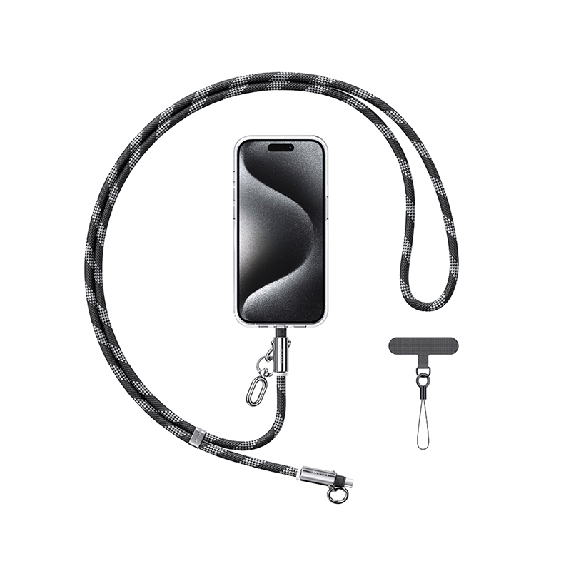 2in1 Type-C To Lightning 30W Data Cable & Phone Lanyard