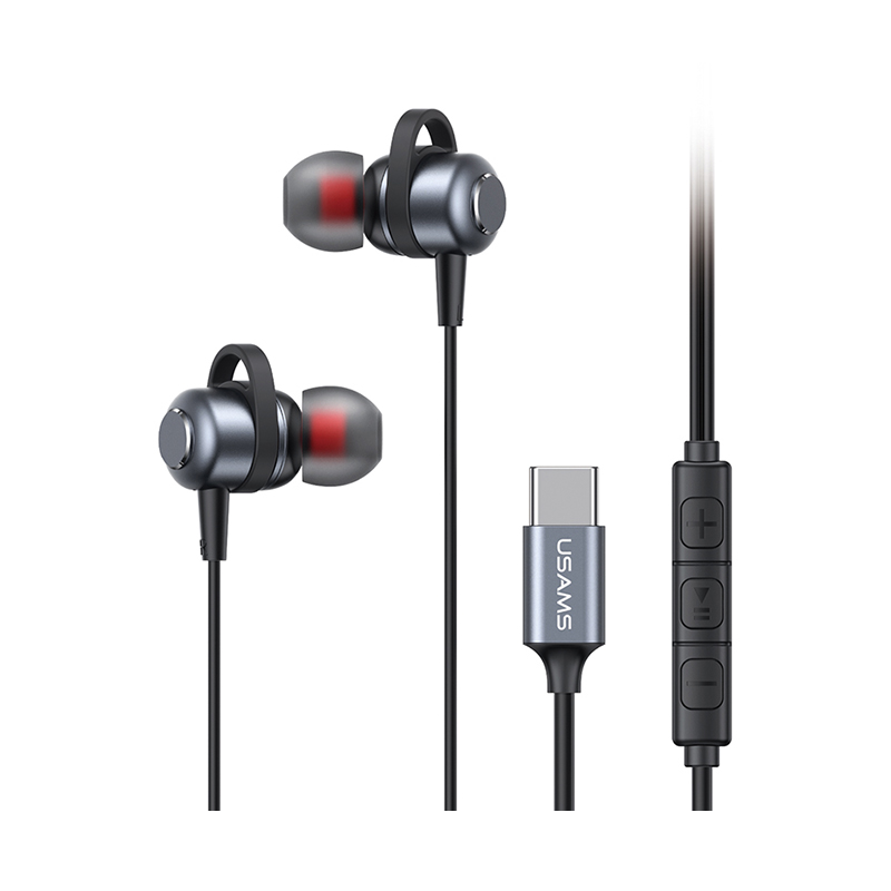SJ758 EP-48 Type-C Aluminum Alloy In-ear Earphone