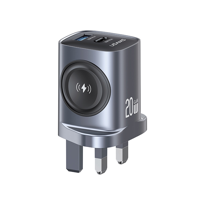 T67 20W Multifunctional iWatch Charger With A+C Port (US)