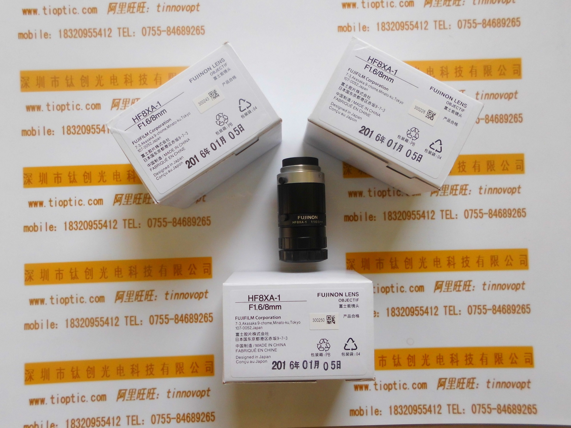 FUJINON富士能 工业镜头HF8XA-1