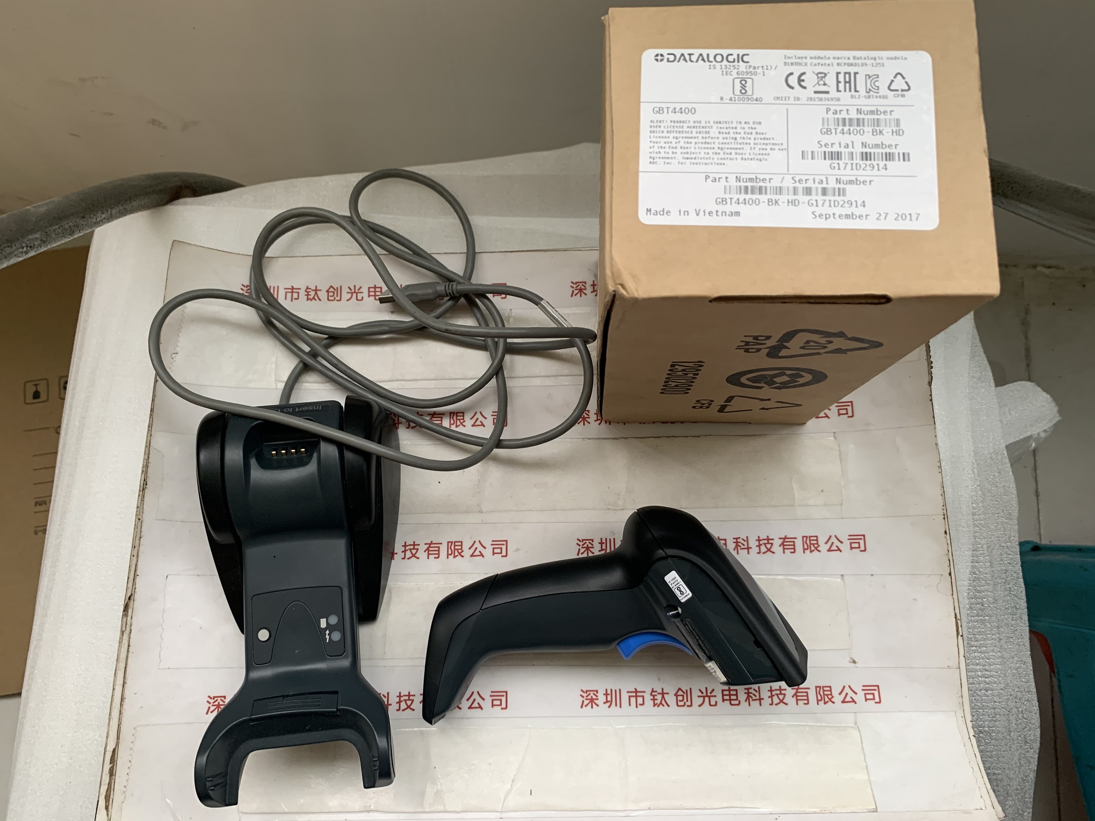 Datalogic得利捷 Gryphon条码扫描器 扫描枪  读码器GBT4400