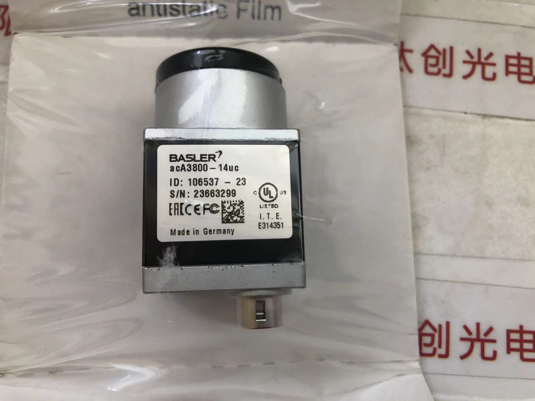 BASLER巴斯勒 工业相机  ACA3800-14UC
