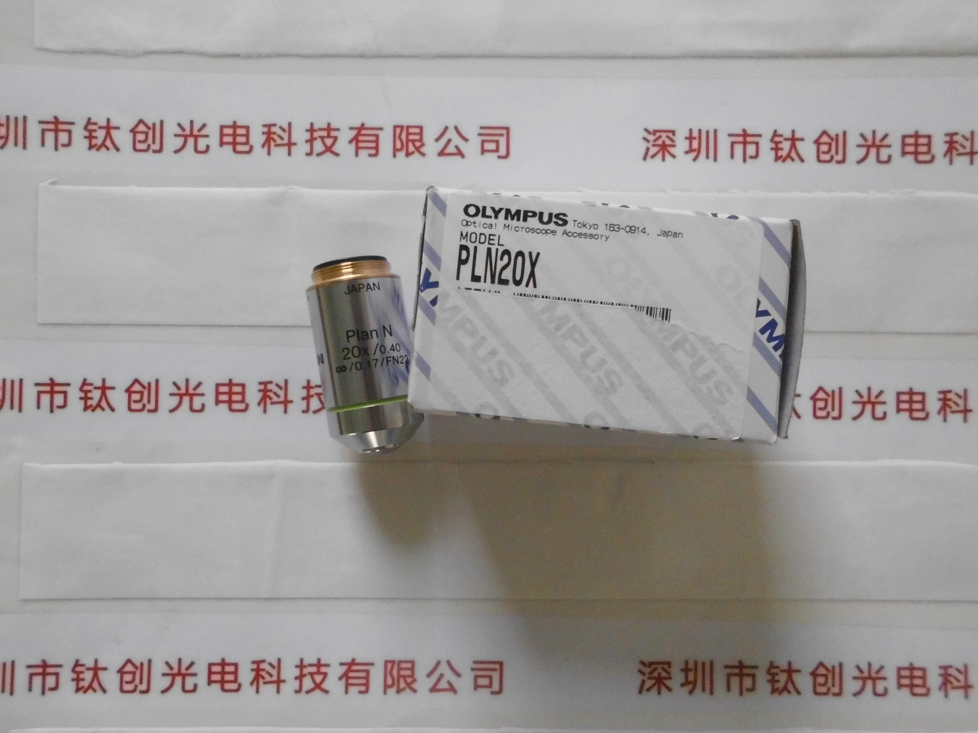 OLYMPUS奥林巴斯 显微镜物镜  PLN20X