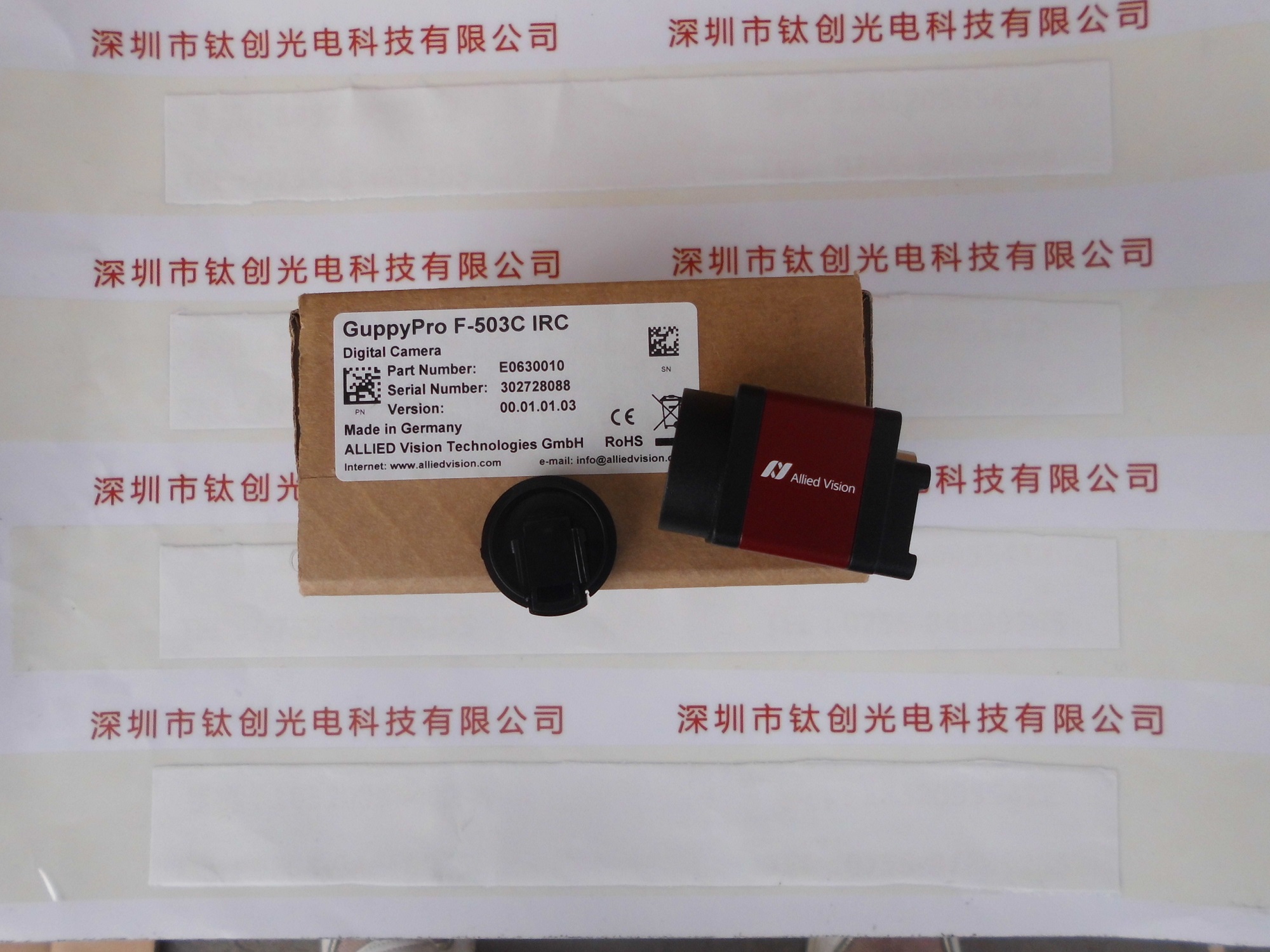 Allied VisionAVT瑷茘德 工业相机GUPPY PRO F-503C