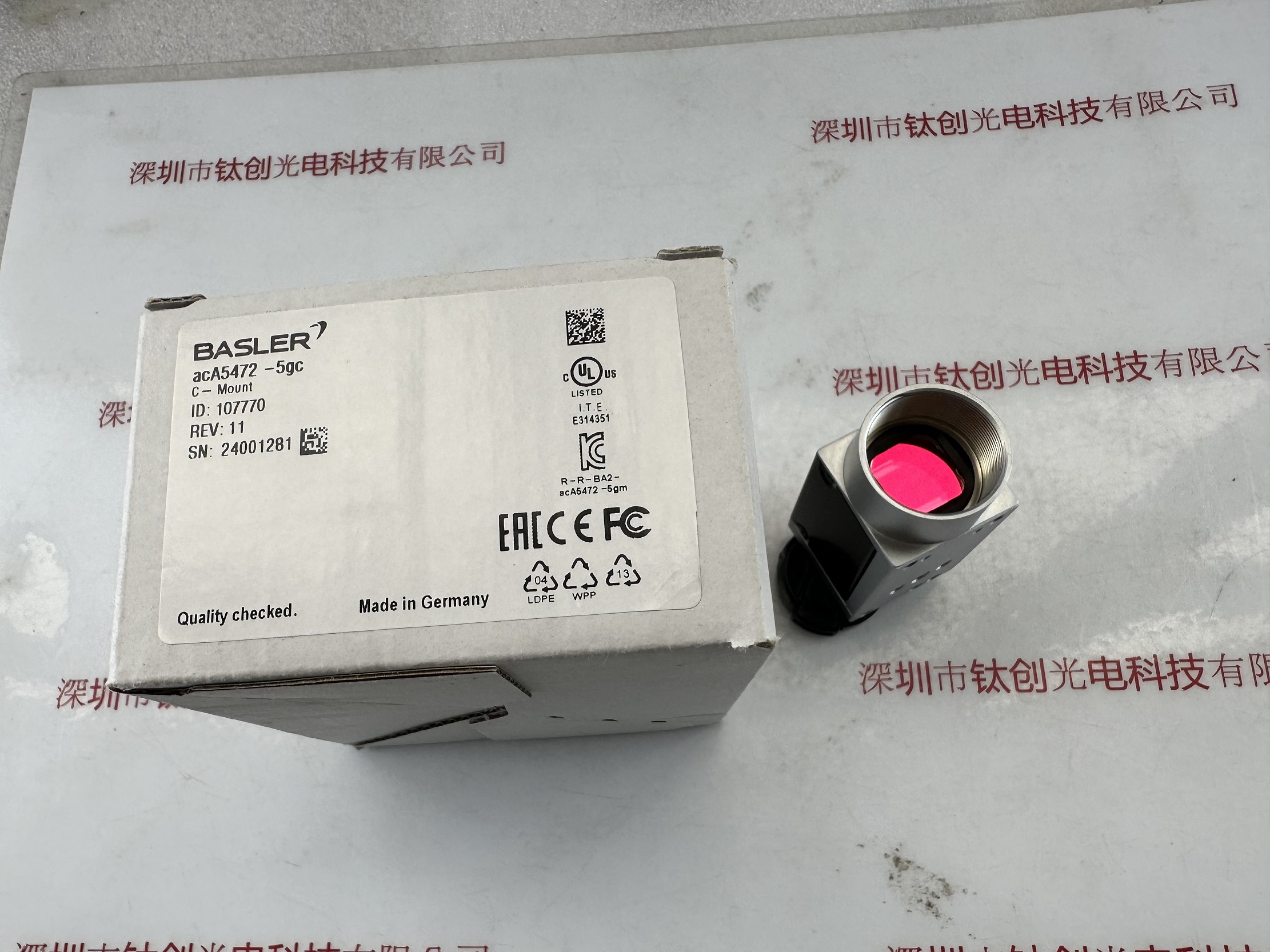 BASLER巴斯勒工业相机 acA5472-5gC