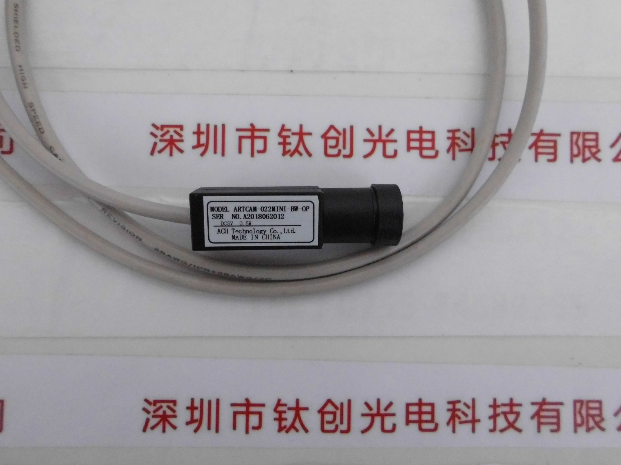 ARTRAY 工业摄像机 含线 ARTCAM-022MINI-BW-OP