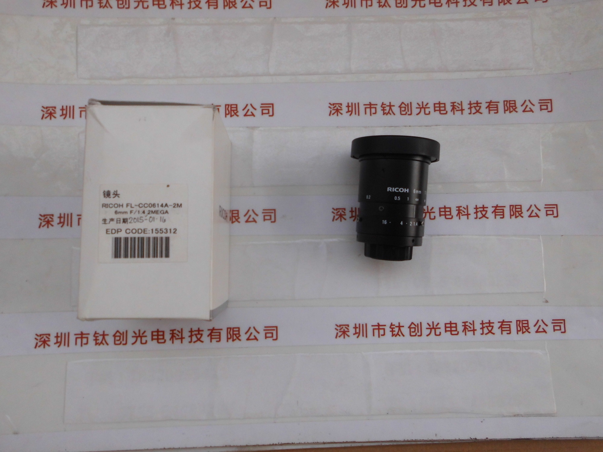 RICOH理光 工业镜头 FL-CC0614A-2M