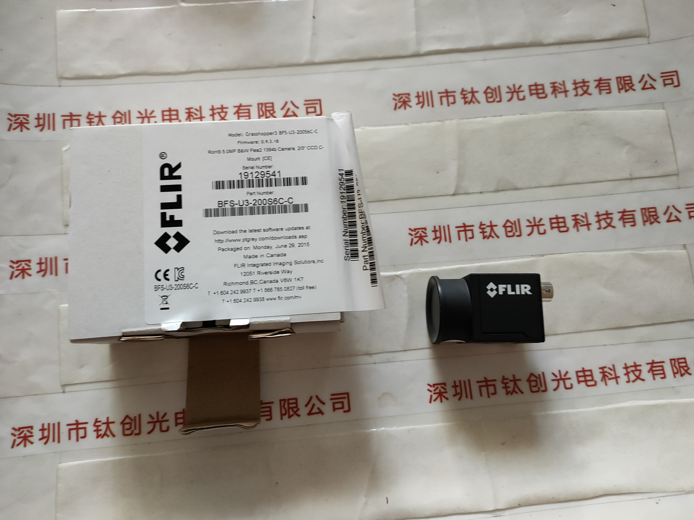 Point Grey灰点工业相机 BFS-U3-200S6C-C