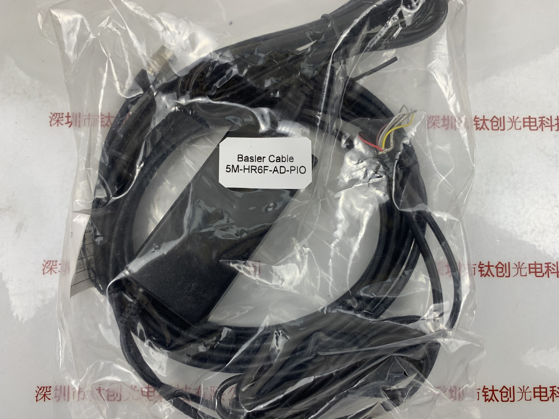 BASLER巴斯勒 工业相机电源线触发线 5M-HR6F-AD-PIO