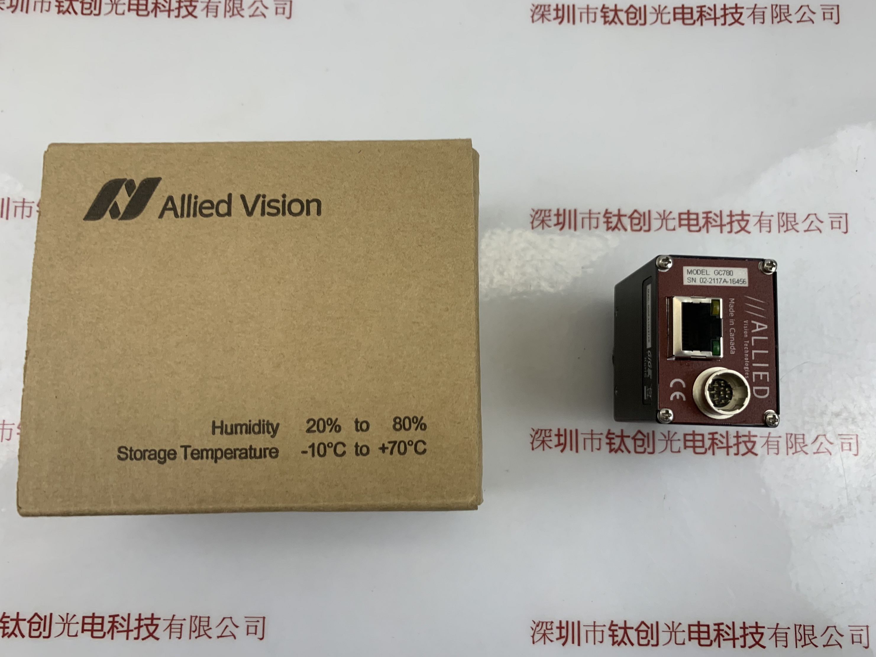 瑷荔德AVT Allied Vision Prosilica GC780工业相机
