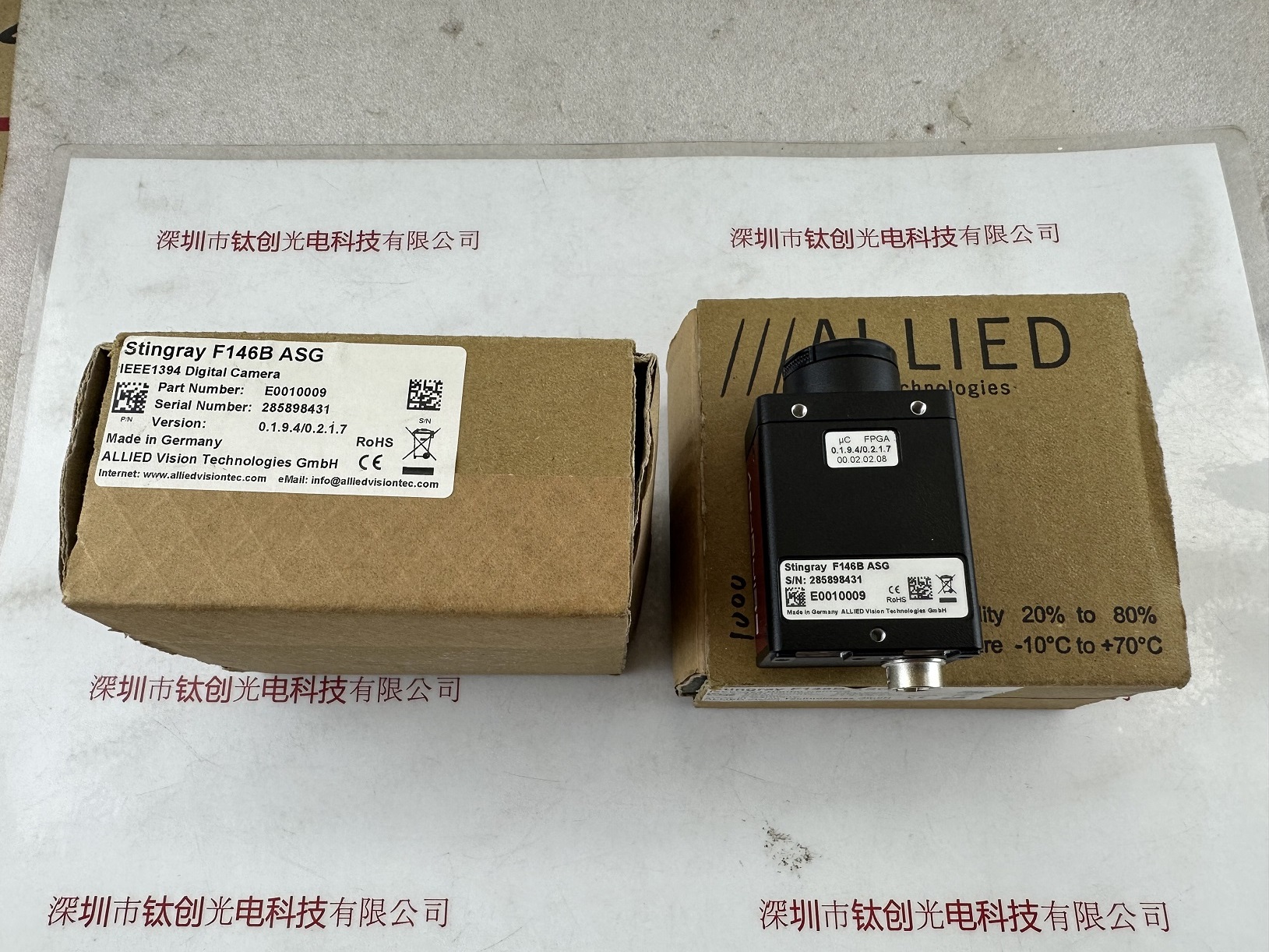 AVT瑷茘德相机 Stingray F-146B ASG