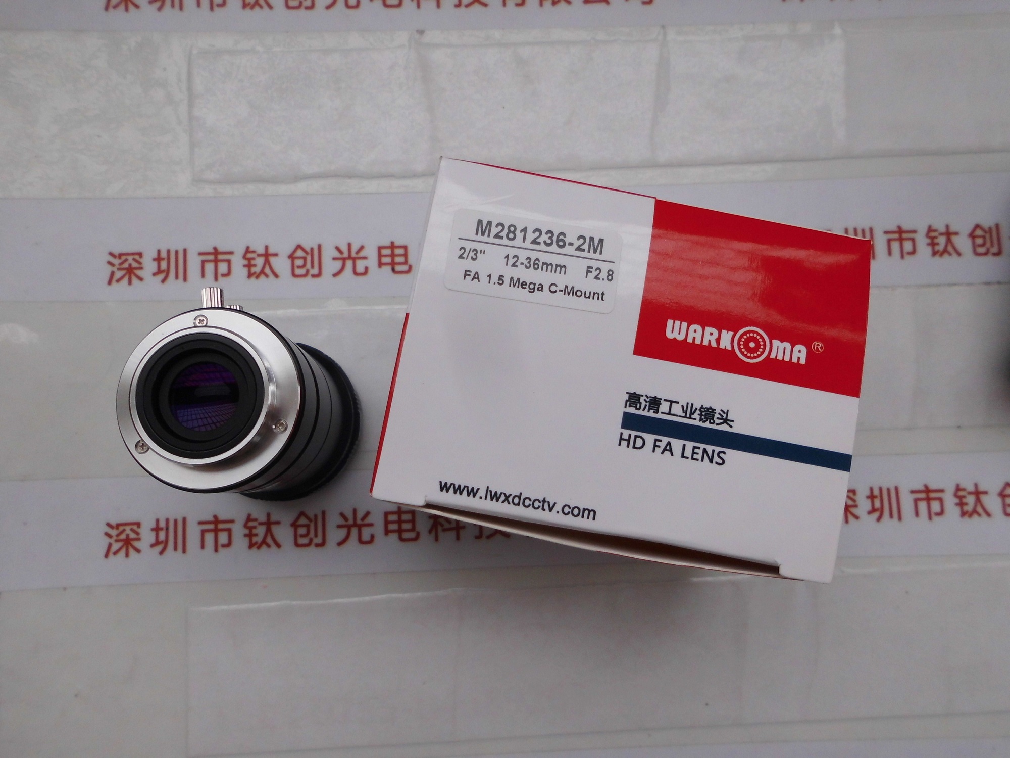 WARKOMA威科迈 工业镜头 M281236-2M