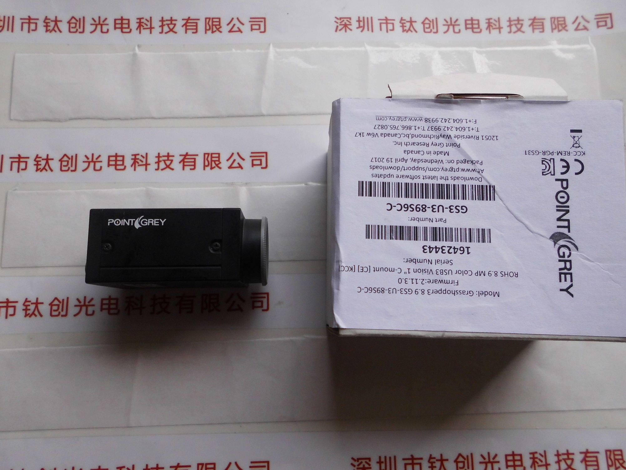 FLIR菲力尔 灰点Point Grey工业相机  GS3-U3-89S6C-C